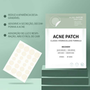 Adesivos Secativos Para Espinhas com Ácido Salicílico Remendo de acne hidrocolóide transparente