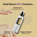(COSRX Original)Advanced Snail 96 Mucin Powerful Essence 100ml 96,3% de filtrado de secreção de caracol para antienvelhecimento e nutritivo antirrugas