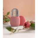 Rolo de Gelo Facial em Silicone | Massagem, Lifting, Reutilizável, Melhora a Pele e Fecha Poros